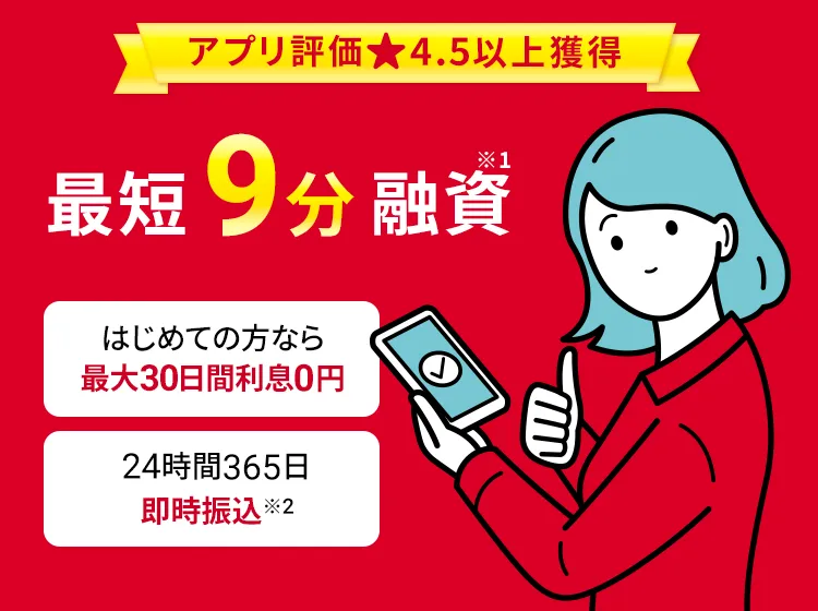 即日キャッシング可能なアイフル（最短9分融資）