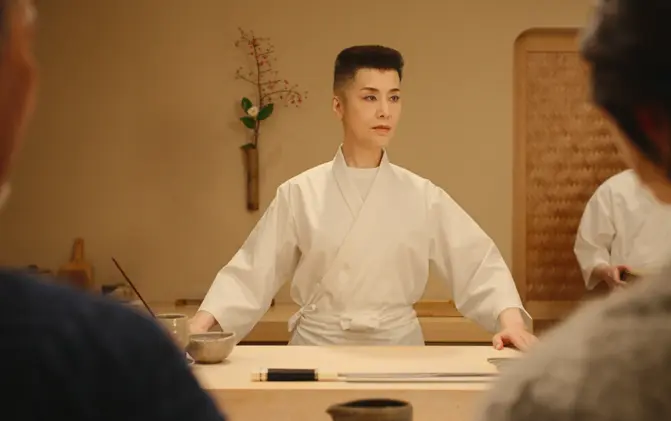 鮨屋の大将女将の画像