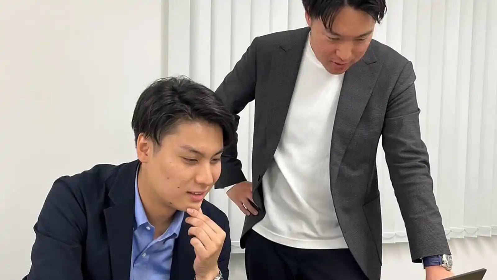 会話中の石川補佐