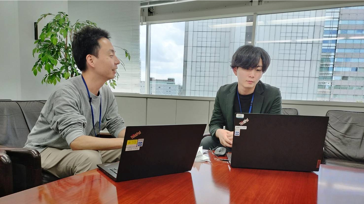 MTG中の三木さん