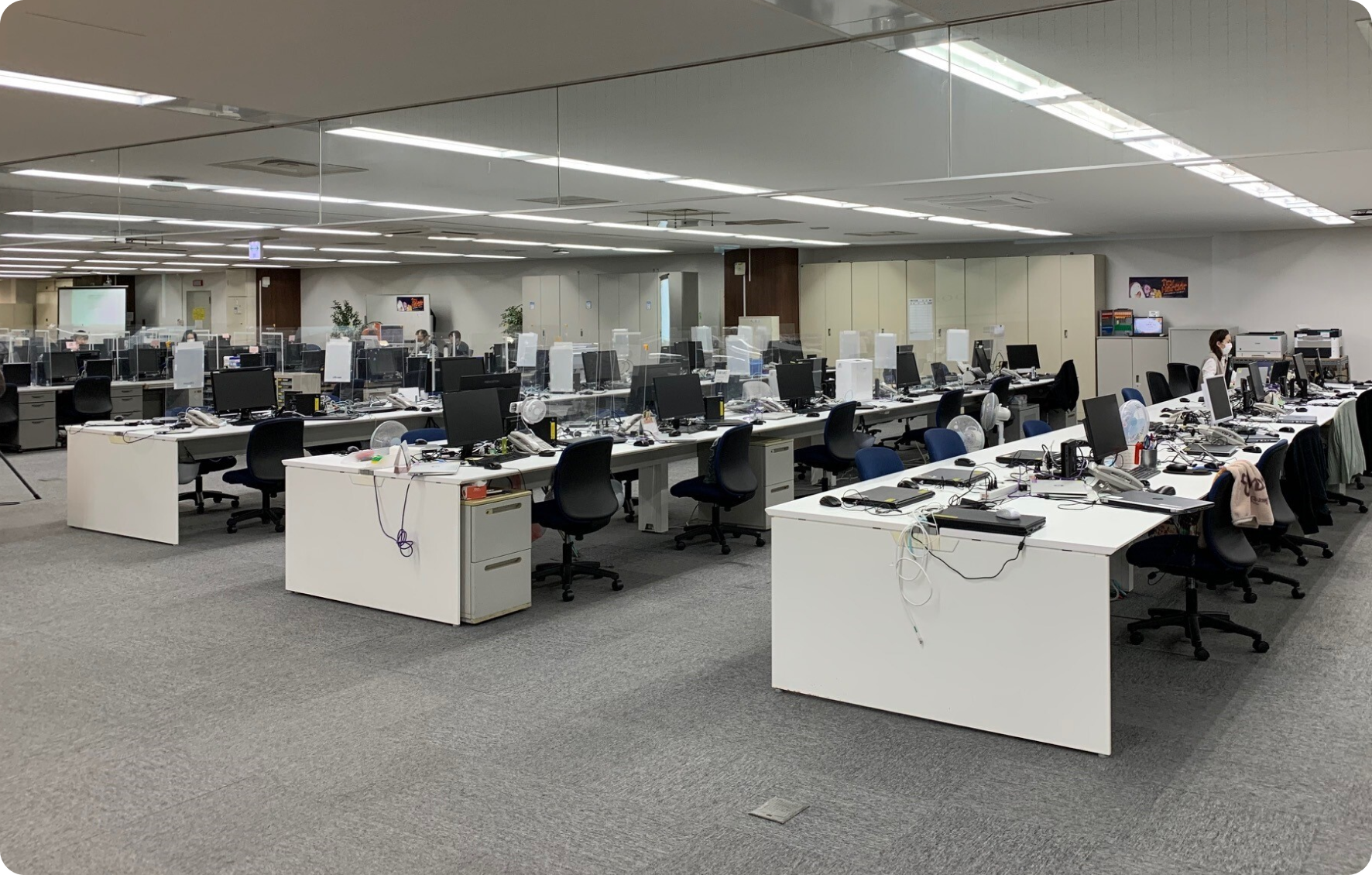 EDAセンター（神奈川）の執務室