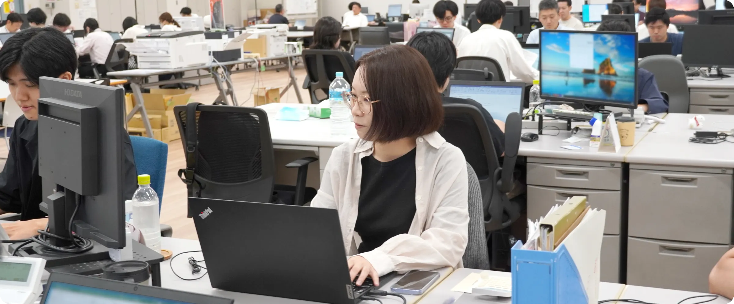 海外事業の社員の業務風景