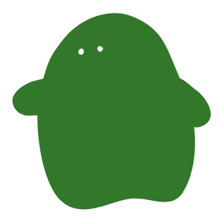 緑キャラクター