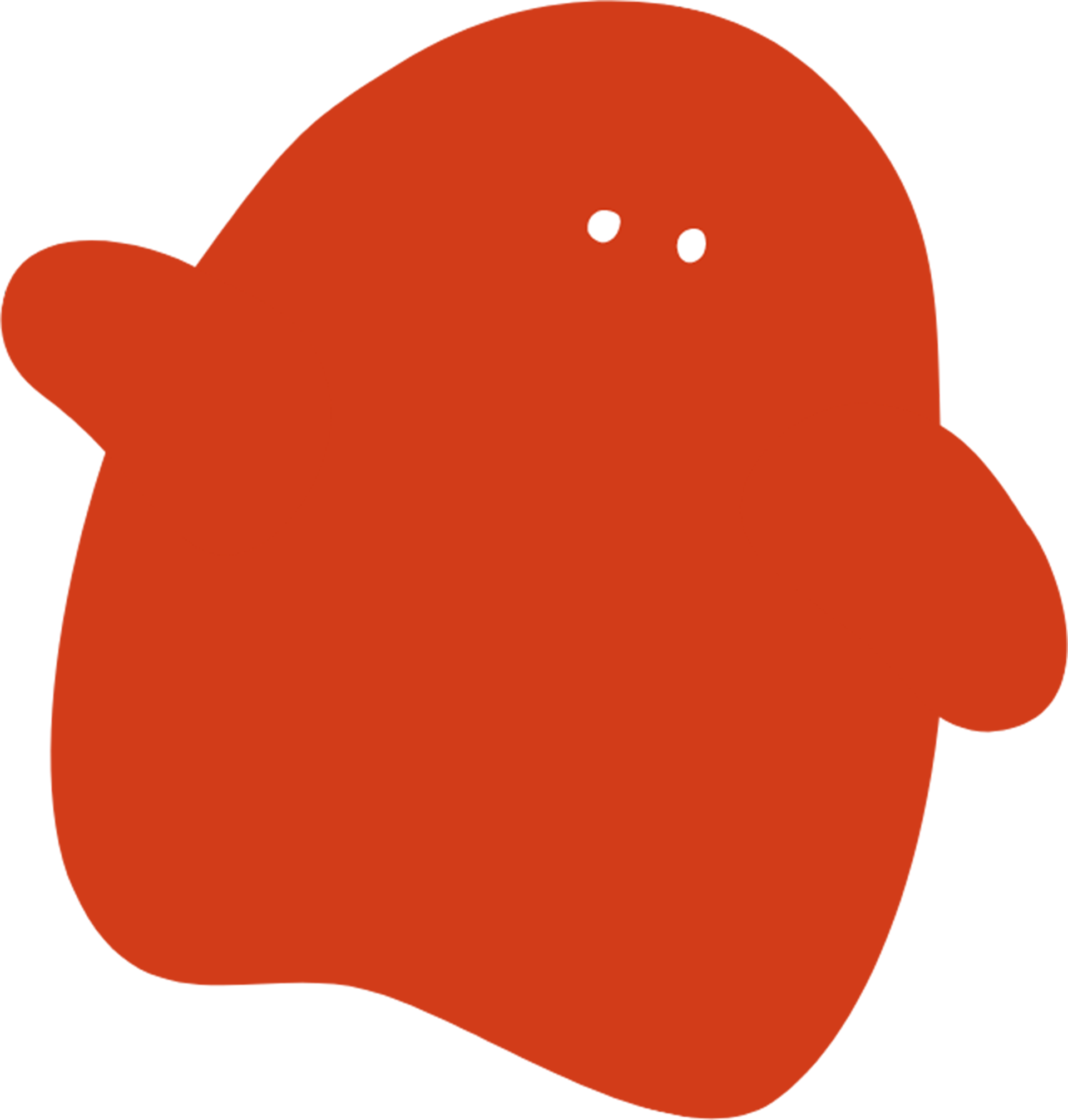 赤いキャラクター