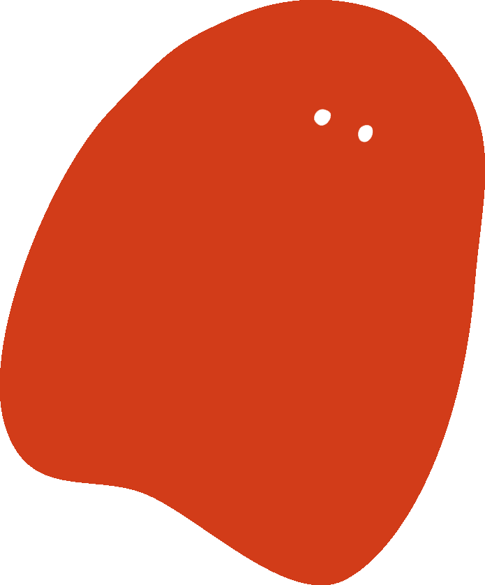 赤いキャラクター,体の部分