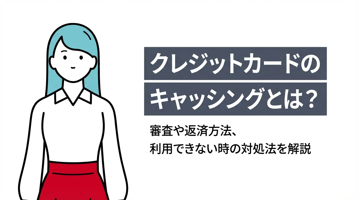 クレジットカードのキャッシングとは？審査や返済方法、利用できない時の対処法を解説