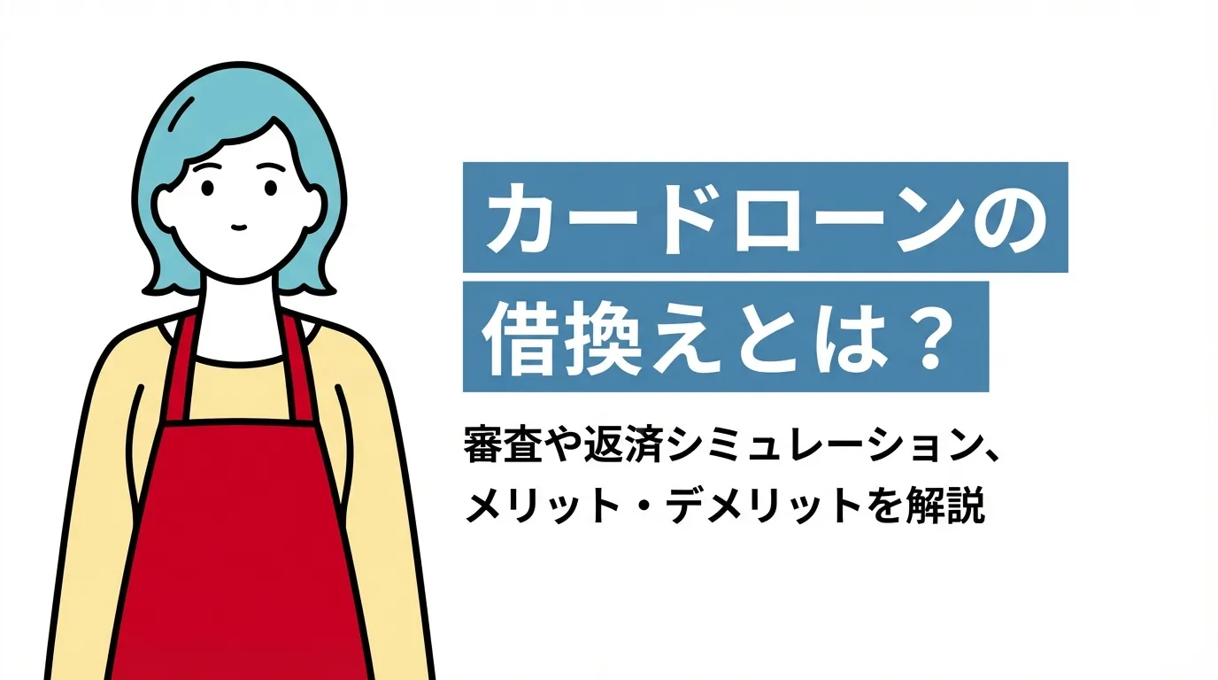 カードローンの借換えとは？審査や返済シミュレーション、メリット・デメリットを解説