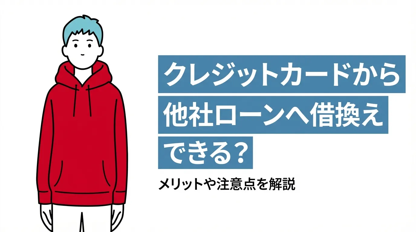 クレジットカードから他社ローンへ借換えできる？メリットや注意点を解説