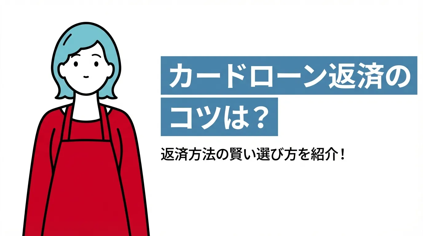 カードローン返済のコツは？返済方法の賢い選び方を紹介！