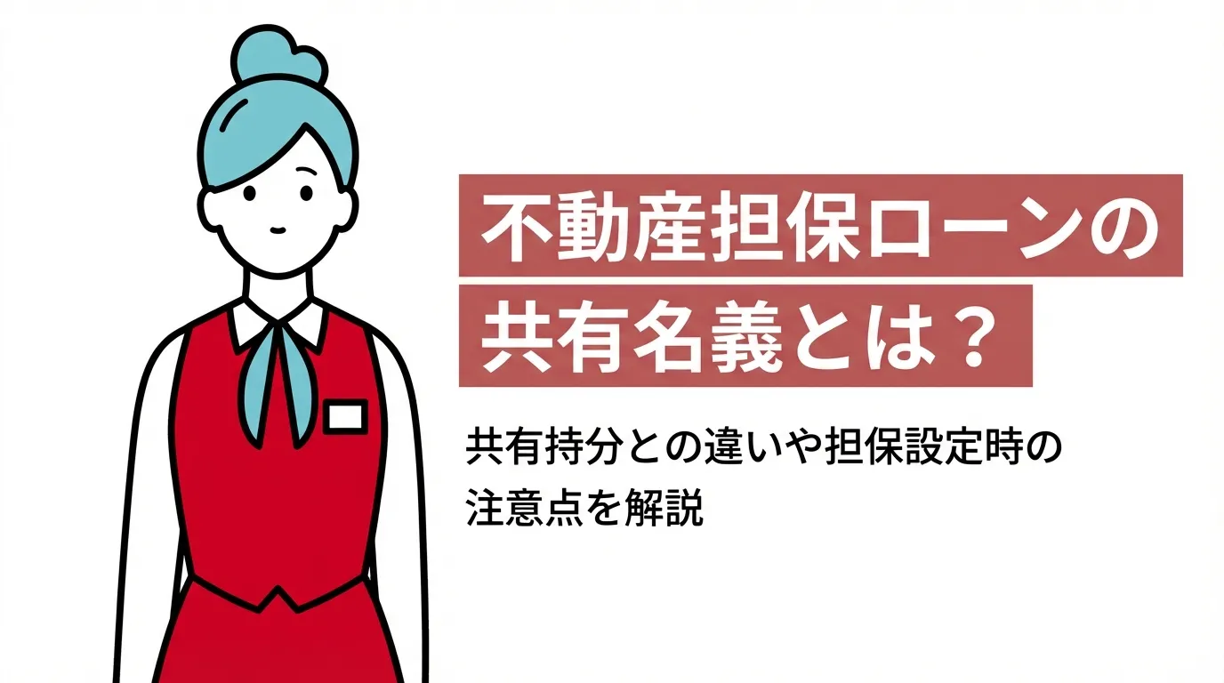 不動産担保ローンの共有名義とは？ 共有持分との違いや担保設定時の注意点を解説