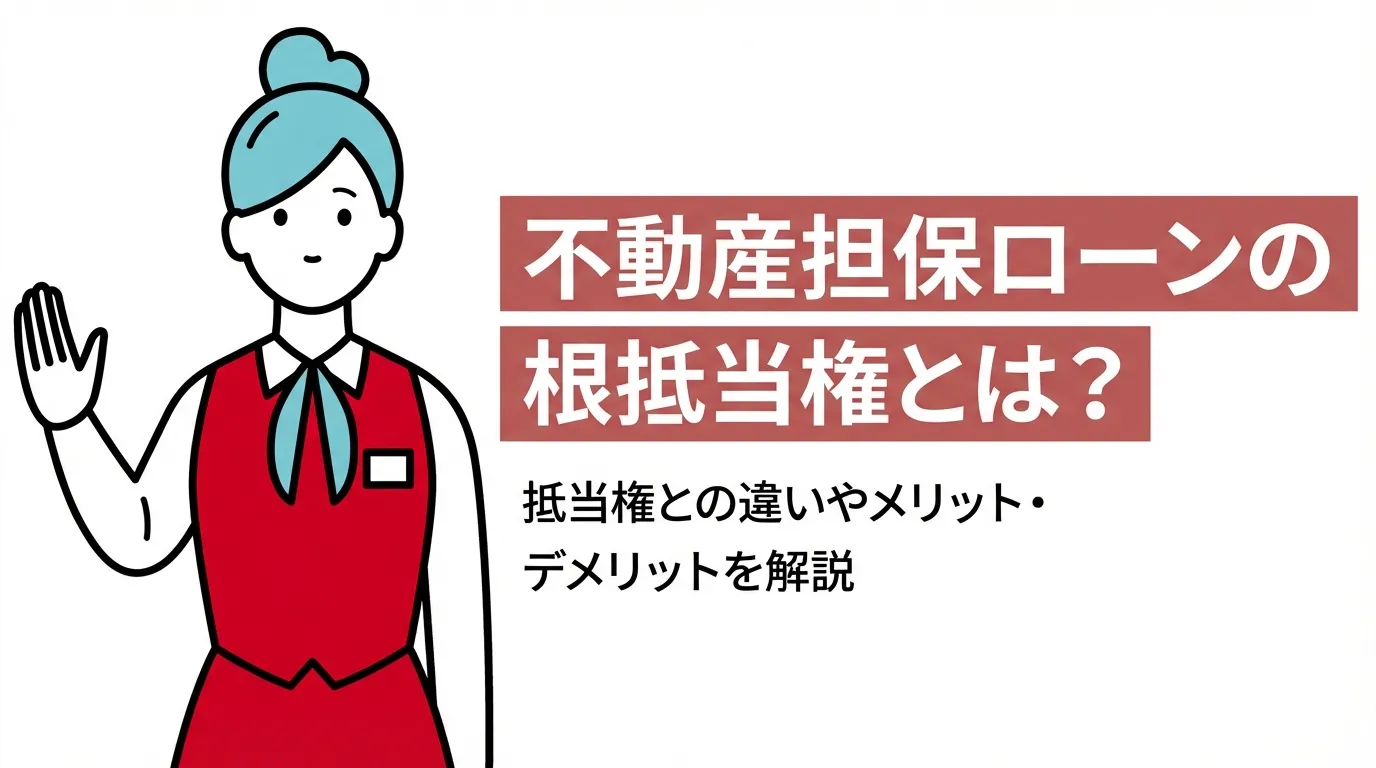 不動産担保ローンの根抵当権とは？抵当権との違いやメリット・デメリットを解説