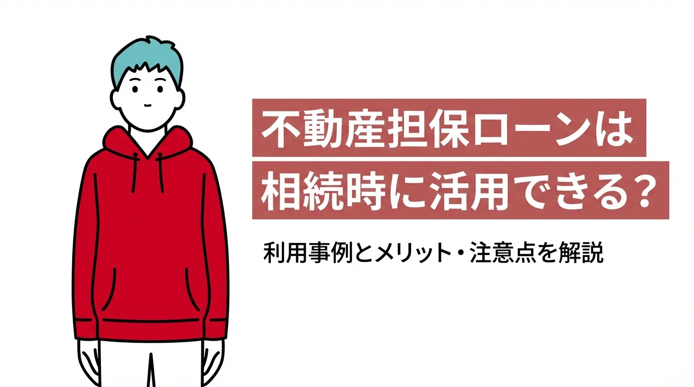 不動産担保ローンは相続時に活用できる？利用事例とメリット・注意点を解説