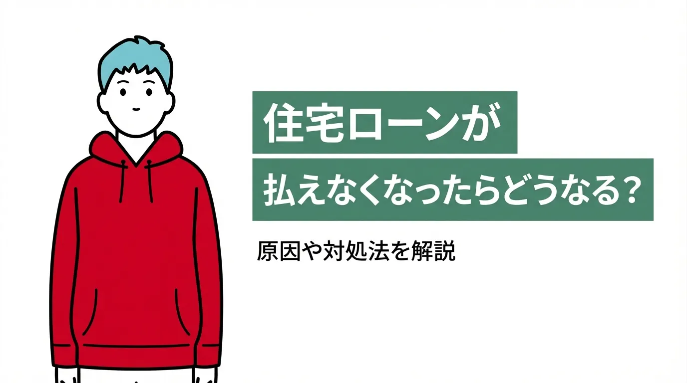 住宅ローンが払えなくなったらどうなる？原因や対処法を解説